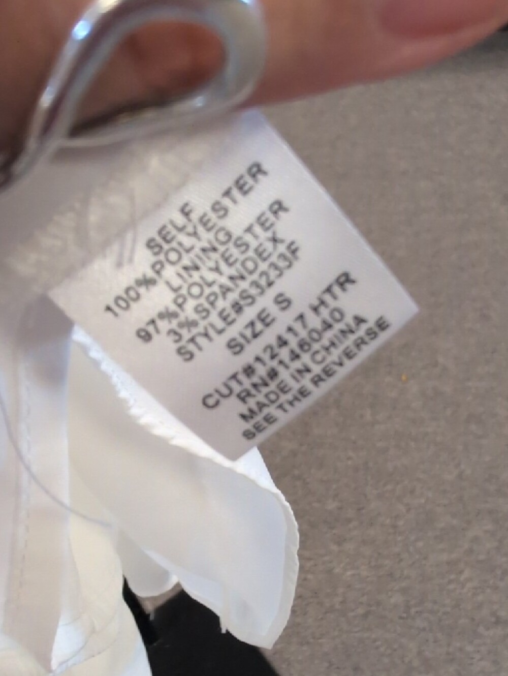 Signature8 White Ruffle Mini Dress - Picture 10 of 12